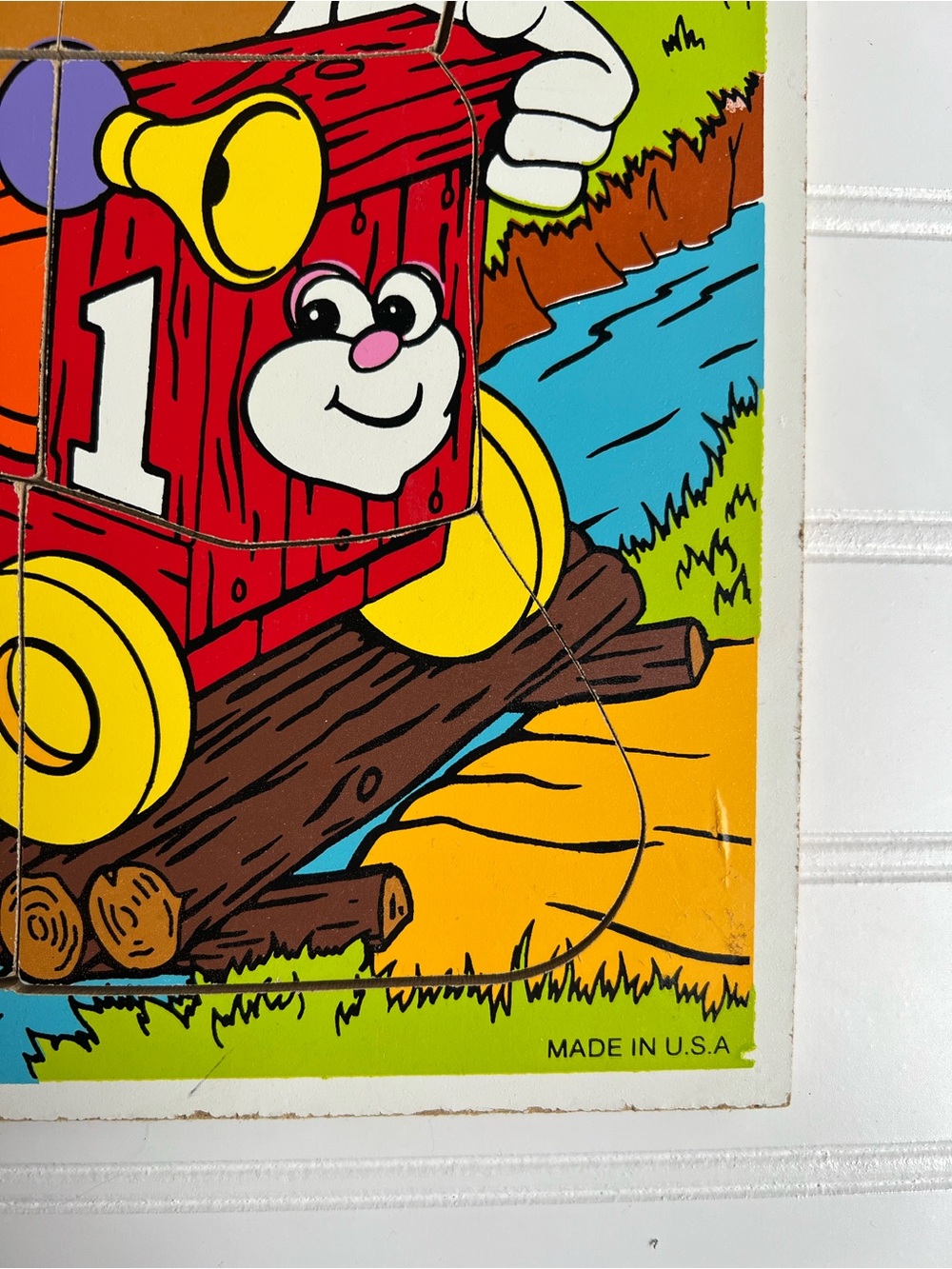 Playskool Vintage 1985 Hasbro 11PC Wood Puzzle Mr. Potato Head - Picture 4 of 4